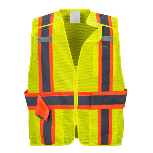 Expandable Mesh Breakaway Vest - Yellow