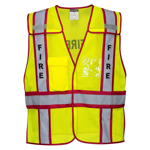 Public Safety Vest - Yellow/Red