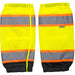 Hi-Vis Two-Tone Gaiters - Yellow/Black