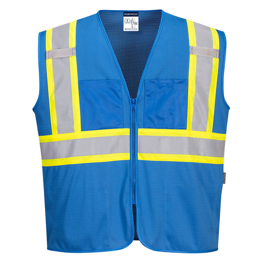 Iona Plus Mesh Vest - Royal Blue