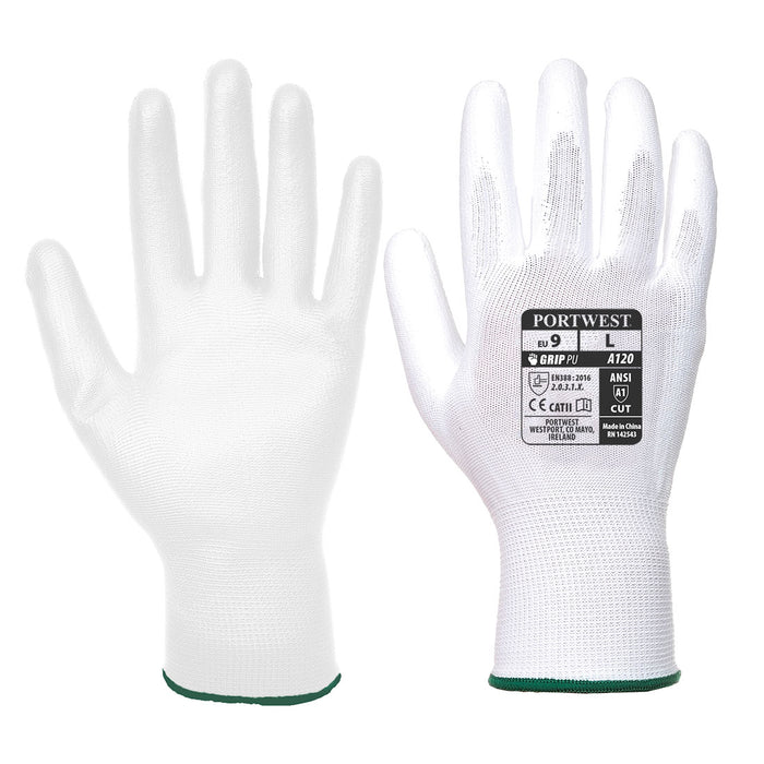 Vending PU Palm Glove - White